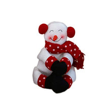 Amosfun Copri Bottiglia di Vino di Natale Hugger Cartoon Pupazzo di Neve Protezione Bottiglia di Champagne Toppers Bottiglia di Vino per Decorazioni Natalizie