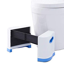 Sgabello Fisiologico WC Consigliato dai Medici per WC, Comodo e Compatto Sgabello per WC, Creativo poggiapiedi Antiscivolo