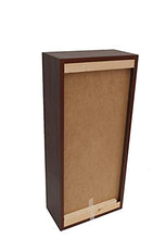 tft Pensile da Bagno 1 Anta Push 35x18x78,2 cm in Legno Ibiza Tabacco Scuro