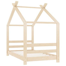 FAMIROSA Giroletto per Bambini in Legno Massello di Pino 70x140 cm-9607