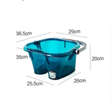 Secchio di plastica Portatile pediluvio barile pediluvio barile Domestico pediluvio rialzato Bacino di plastica,A