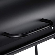 Relaxdays Griglia Portatile XXL, Instant Barbecue con Coperchio, Aerazione Regolabile, Stabile,HLP 96,5x103x64,5 cm,Nero