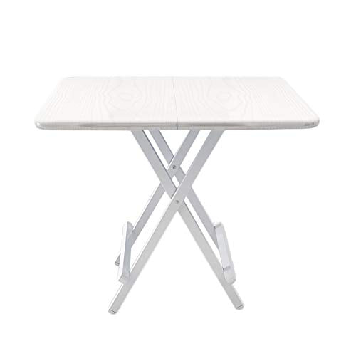 Tavolo Da Tavolo Pieghevole Semplice Tavolo Da Pranzo Pieghevole, Tavolo Quadrato Portatile Multifunzionale, Studio Quadrato Studio Conveniente In Dormitorio, Adatto Per Studio, Ufficio, Ristorazione,