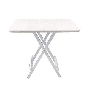 Tavolo Da Tavolo Pieghevole Semplice Tavolo Da Pranzo Pieghevole, Tavolo Quadrato Portatile Multifunzionale, Studio Quadrato Studio Conveniente In Dormitorio, Adatto Per Studio, Ufficio, Ristorazione,