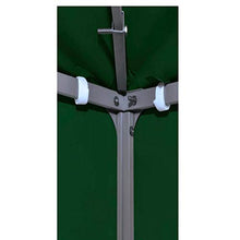 Zerone- Copertura Superiore per Gazebo in PVC,Tetto Gazebo Giardino Verde,Impermeabile,con 1 Copertura Superiore,16 Fascette,per Gazebo Quadrati a 2 Livelli
