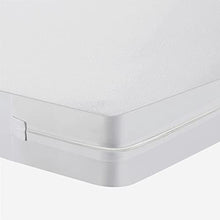 Amazon Brand - Umi Fodera coprimaterasso impermeabile con cerniera,Protezione Materasso Premium - Cotone 90x200cm(per materassi di circa 20cm)