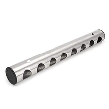 ZOOMY Creative Design Portabottiglie da Vino in Acciaio Inox Portabottiglie da Parete - 8 Fori