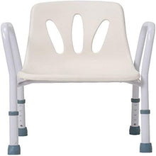 Sgabello da bagno Doccia / vasca da bagno Sgabelli in acciaio inox doccia Sedile Sgabello for / disabili Anti-Slip Anziani Mats doccia sedia regolabile in altezza con schienale 5 e manico Bagno Sedile