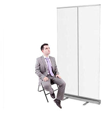 Topniu. (Uso nel business) Roll Up Banner Piano Piano Sneezé Start Guard Scudo trasparente Scudo retrattile Trasparente Roll Up Banner per Casori Casori Negozi al dettaglio Receptionists Banner Stand