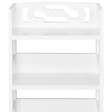 Xingshuoonline - Armadietto da bagno in legno, con 2 ante e 3 ripiani, bianco, 46 x 24 x 117,5 cm