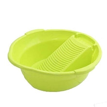 Plastica Washtub con Washboard ispessite Washtub per Il Lavaggio di Biancheria Intima del Bambino di plastica Lavabo, c