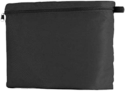 N / A Copertura per Antipolvere Divano Sedia del Rattan cubo Giardino Pioggia Copertura del Patio Esterno Impermeabile Blac, 30 x 10 cm