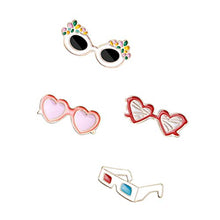 PRETYZOOM 4 Pezzi Spilla Badge Art Creativo Spalline Serie Spiaggia Hawaii Piccolo Regalo Spilla Pin Puntelli Costume per Banchetto Festa Hawaii (Stile Misto)