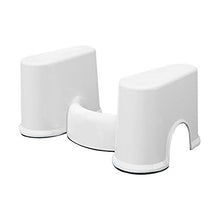 ZHILIAN® Sgabello da Toilette Gabinetto di Plastica Spessa Poggiapiedi WC Rimovibile Sgabello WC Sgabello Sgabello da Bagno Sgabello Antiscivolo Bimbo per Bambini Sgabello Sgabello A Gradino può Esse