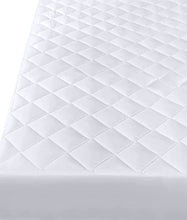 Utopia Bedding Coprimaterasso Trapuntato 160x200 cm, Coprimaterasso Fino a 30 CM di profondità, Materasso Topper (Bianco)