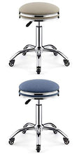 Poltrone Nubao Barber feci con 5 rotelle Altezza Regolabile Rotonda Pranzo Sgabello di Uso della casa Cucina Sala da Pranzo Beauty Studio Bar Sgabelli (Colore: # 7, Dimensione: 33 * 44-58CM)