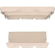 GzxLaY 190T Coprisedile per tettoia e Altalena per Altalena da Patio, Ricambio Impermeabile e Anti-UV, per Veranda a 2 e 3 posti, Veranda Esterna,B
