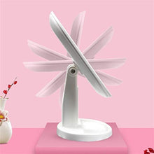 Faus Koco. Rosa Vanity specchio di trucco, touch dimmer dello specchio del LED dello schermo di tocco di trucco dello specchio di lusso specchio con 20 luci a LED 180 gradi da tavolo regolabile specch