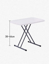 Tavolo da picnic all'aperto Semplice tavolo pieghevole tavolo da pranzo Tavoli da pranzo Tavoli da pranzo Tavoli per computer Tavoli da picnic all'aperto con altezza regolabile (5 colori opzionale) (C