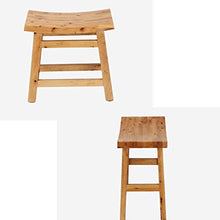 HYYDP Bagno Sgabello Sgabelli da Doccia/Vasca Sgabello da Doccia in Legno Sgabello in Legno Cambia Scarpe Sgabello Be Applicable Compatible for Anziani/disabili Antiscivolo Sgabello da Doccia curv