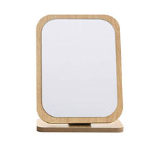 Chenbz Specchio di vanità Portatile Pieghevole Pieghevole Specchio Rotondo Appeso Specchio Appeso per Tabella Controsoffitto Bagno Cosmetico Viaggio