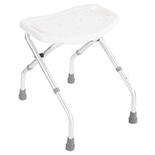 Sgabello e sedili per il bagno, sedia per doccia regolabile in altezza Pieghevole per il bagno, sedia per disabili, stile di aspirazione Piedi stabili