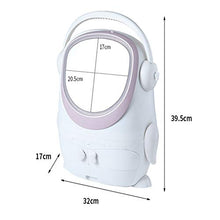 Organizer per Trucco,3 Cassetti Contenitori per Esposizione di Gioielli E Cosmetici Moderni con Specchio Illuminato A LED, Porta Cosmetici per Bagno,Vanità E Piano di Lavoro,A