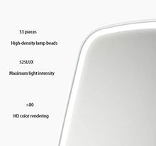 WXXT Specchio Trucco,Specchio da Trucco con Luce LED Specchio Cosmetico Illuminato Touch Screen per Trucco Camera da Letto Rasatura e Viaggio 90° Specchio cosmetico per Il Trucco per Viaggio(Bianco)