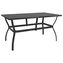 vidaXL Set da Pranzo da Giardino 5 pz in Textilene e Acciaio