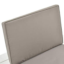 Festnight Sedia a Sdraio da Giardino con Cuscino Poltrona Sedia Sdraio Relax in Plastica 78 x 78 x 70 cm Sedie Esterno Colore Bianca