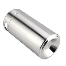 Rockyin 4L Mini in Acciaio Inox Beer Barrel con Coperchio a Spirale di Copertura pratici Accessori for la casa Home Hotel