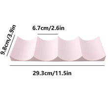 ALUYF Espositore per Champagne in Stile Europeo Portabottiglie Antiscivolo in Stile Europeo Portabottiglie Porta Vino Plastica per Cucina Controsoffitto Dispensa Frigo (Rosa Chiaro)