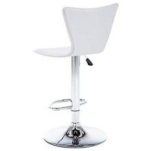 vidaXL 2X Sgabelli Girevoli da Bar Similpelle Bianchi Regolabili Sedie Cucina