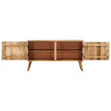 vidaXL Legno Massello di Mango Credenza 110x30x60 cm Madia Mobile Armadietto