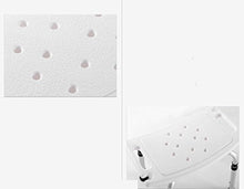MGMDIAN Seniors Bath Chair - maternità Bagno Doccia Sedia Sgabello da Bagno - Poltrona da Bagno con Schienale bracciolo Accessori da Bagno