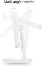 LBWARMB Trucco Specchio con luci Specchio per Trucco cosmetico Specchio da Barba per Regali a 180 Gradi Touch Touch Pulsante Portatile Portable Beauty Trucco Specchio