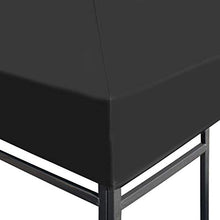vidaXL Copertura Superiore per Gazebo Tessuto 310 g/m² Grigio Tetto Tendone