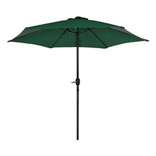 AKTIVE 53871 - Ombrellone Esagonale Diametro 270 cm - Telaio di Alluminio 38 mm - Colore Verde