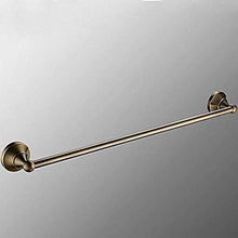 PYROJEWEL Scaffale Bagno Bar Bar Rack Appendiabiti Singolo Rack Superficie placcata in Acciaio Forato 65 Centimetri di Montaggio mensola da Bagno
