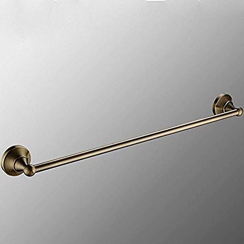 JKCKHA Northern Europe. Scaffale Bagno Bar Bar Rack Appendiabiti Singolo Rack Superficie placcata in Acciaio Forato 65 Centimetri di Montaggio