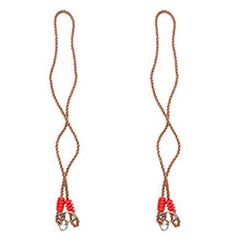 Yardwe 2 Pezzi Cinghie Amaca All'aperto Regolabile Altalena Corda di Nylon per altalene all'aperto/Amaca/Parco Giochi Set Accessori per Amache