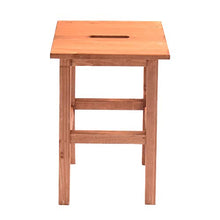 HOUSE COLLECTION Sgabello in Legno Naturale, 29x29x45 cm