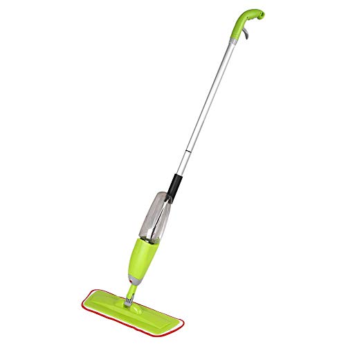 SSAYY Spray Mop Spruzzo d'Acqua 360 Gradi Testa Rotante Mop Detergente per Pavimenti Polvere Strumento per La   Pulizia della Casa Spazzola Spazzatrice   Mop Piatto