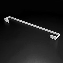 Beelee 40cm Acciaio Inox Porta Asciugamani da Parete Appendi Asciugamani per Bagno, Pittura Bianca, BA19301C-40