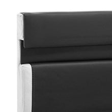 SKM Giroletto Grigio con LED in Similpelle 180x200 cm (31.3kg)