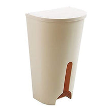 Tuker]Borsa per la spazzatura da cucina, armadio, organizer per accessori da cucina, camera da letto, bagno, porta attrezzi, borsa portaoggetti (beige)