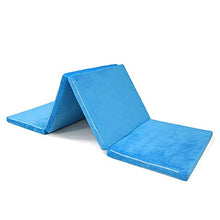 Kuingbhn Materasso da Terra Materasso Pieghevole Playmat Portatile Pieghevole Giudizi Chair Z Bed Traspirante e Lavabile 5 cm di Spessore per casa, Piano, dormitorio per Studenti, Letto