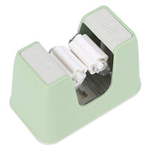 Supporto per Scopa Impermeabile con Design a Ganasce a Rullo, 2 Pezzi, Montato a Parete, Facile da installare, Senza Perforazione per L'Ufficio Domestico(Green)