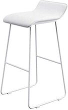 Bar Stool Industriale Chair Pedane Schienale Sedie da Pranzo Sgabelli for Cucina Bar Café Sgabelli Cuoio sede di Ferro Semplice Moderna abitazione Alto Colazione for Counter Similpelle Esterno