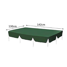 XBXB Baldacchino per Dondolo da Giardino Estate Copertura di Ricambio Water Sun Proof, Tessuto Oxford 200GSM con Rivestimento in PVC, per Altalena da Giardino 2/3 Posti (Color : 190x135)